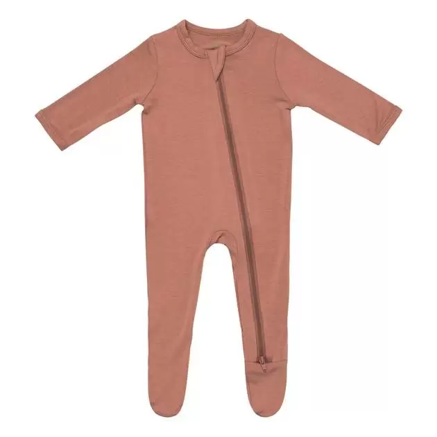 Kyte BABY Zippered Footie in Spice