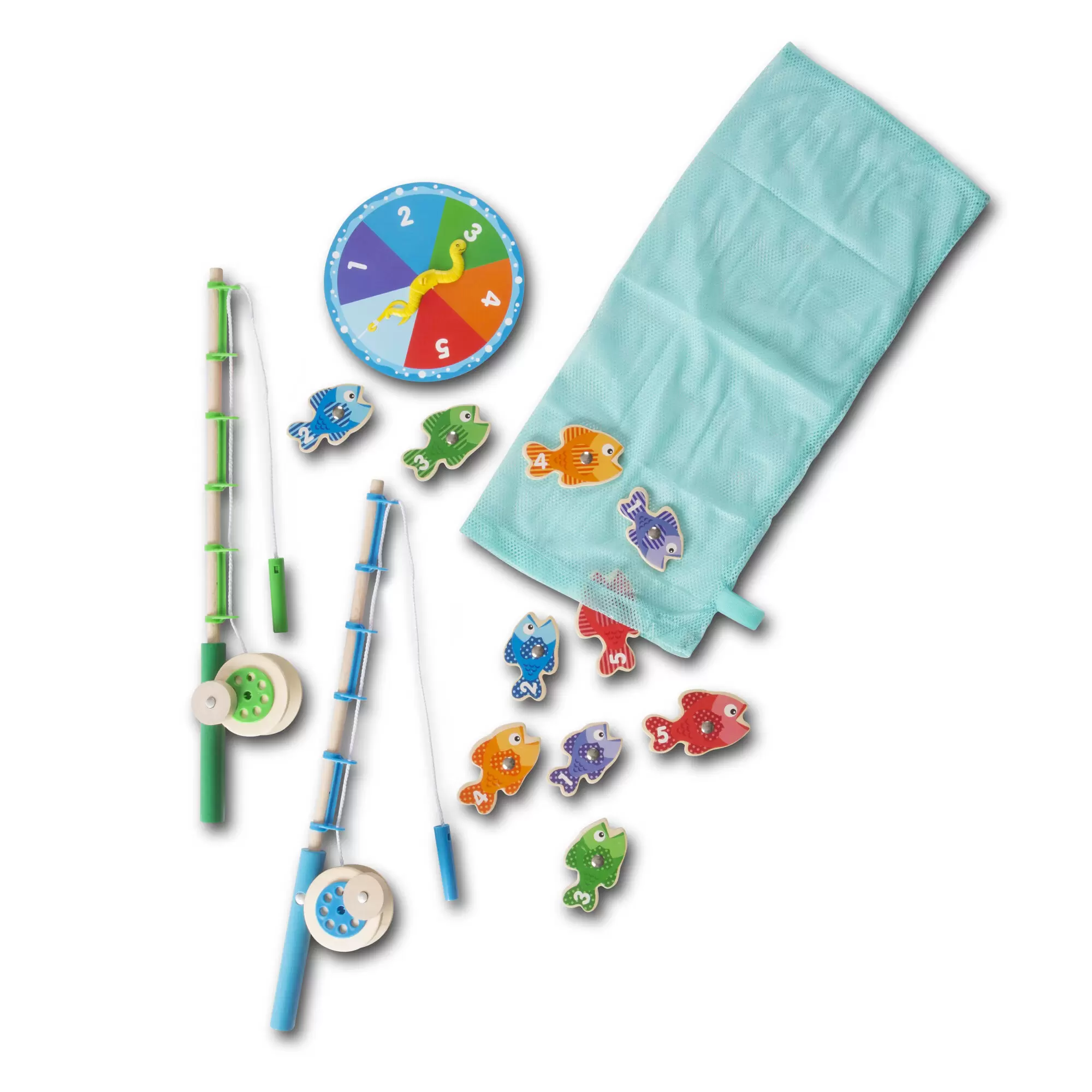 Melissa & Doug Catch & Count Fishing Rod Set