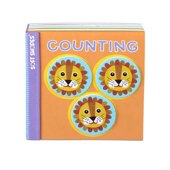 Melissa & Doug Soft Shapes Foam Book Counting