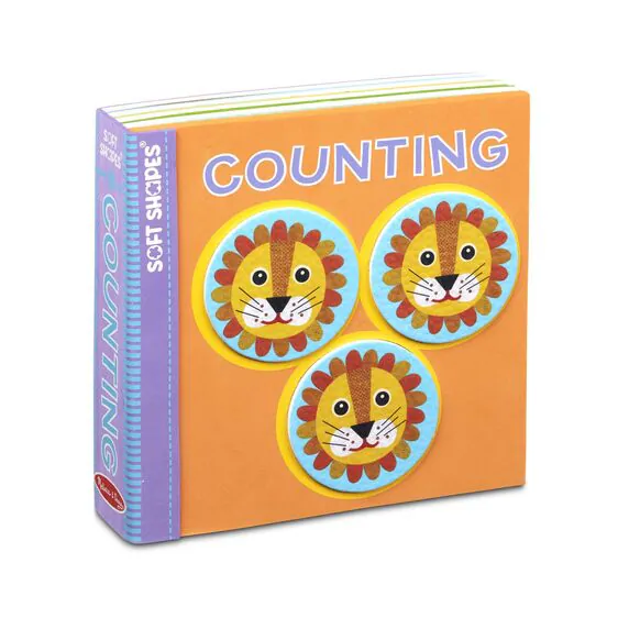 Melissa & Doug Soft Shapes Foam Book Counting