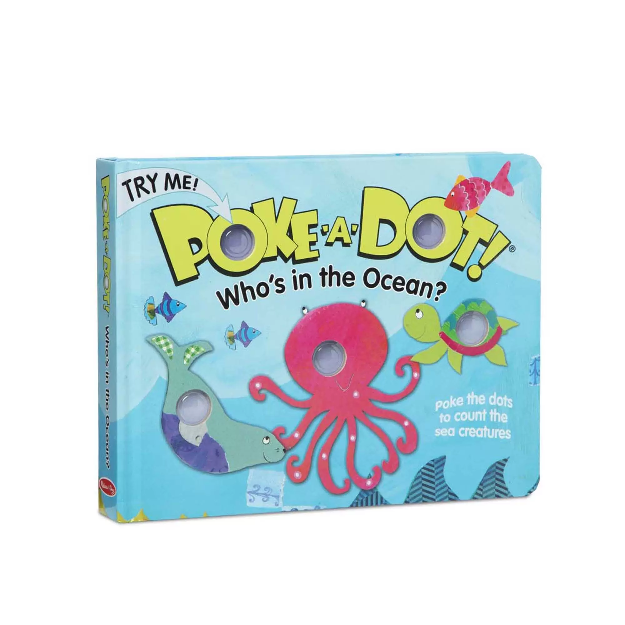 Melissa & Doug Poke-A-Dot: Who's in the Ocean Book