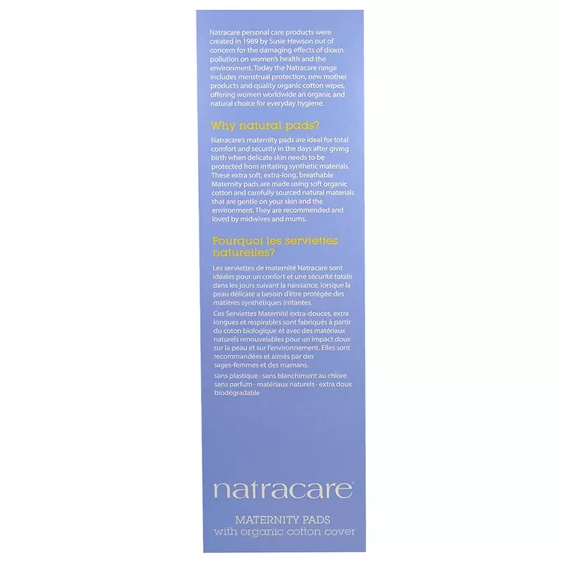 Postpartum pads that are chemical-free, extra long, and breathable