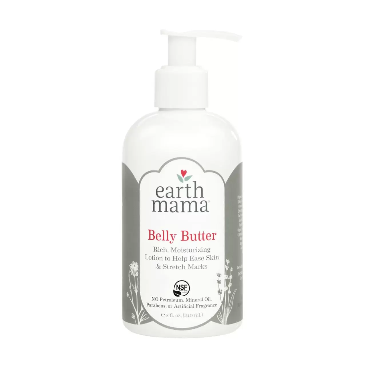 Earth Mama Belly Butter Moisturizer for Pregnant Women 8 fl. oz
