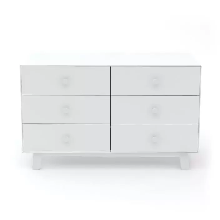Oeuf Sparrow 6 Drawer Dresser - White