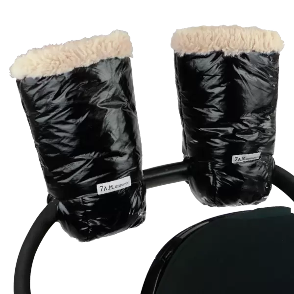 7AM Enfant Polar Warmmuffs in Black