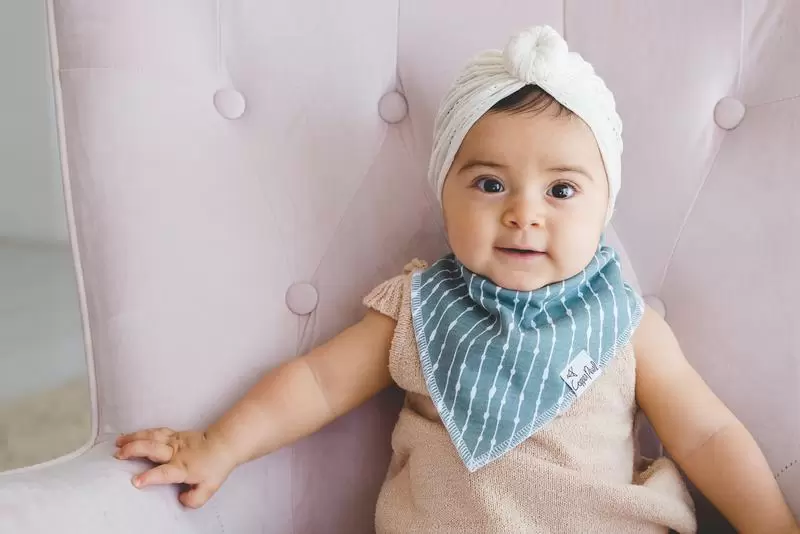 Copper Pearl Autumn Baby Bandana Bib Set 4-pack