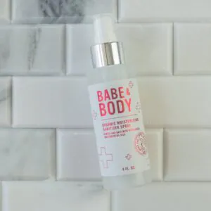 Babe & Body Baby Safe Organic Moisturizing Sanitizer Spray