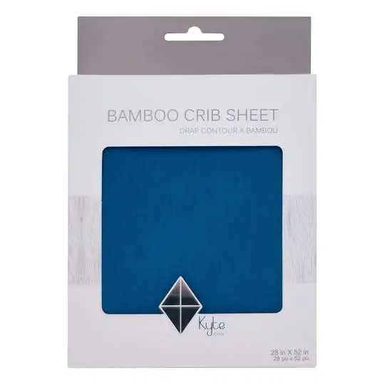 Kyte BABY Crib Sheet in Sapphire