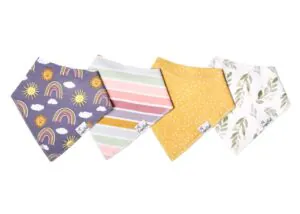 Copper Pearl Hope Bandana Bib Set 4-Pack