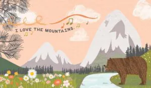 Lucy Darling I Love the Mountains Board Book