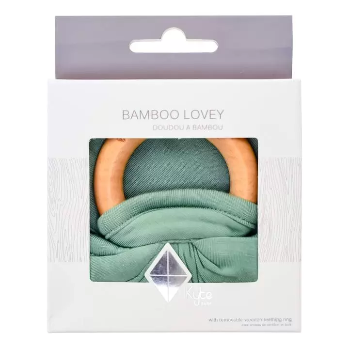 Matcha Lovey with Removable Wooden Ring