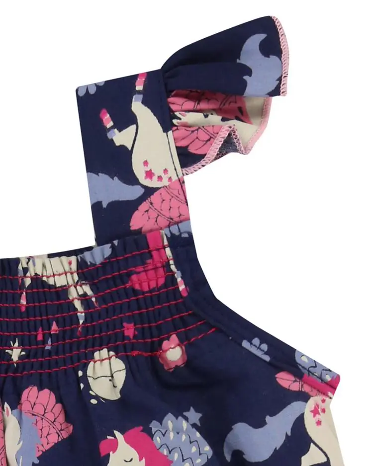 Pegasus Woven Dungaree by Lilly + Sid