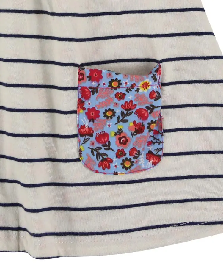 Reversible Pini -Stripe/Ditsy by Lilly + Sid - FINAL SALE
