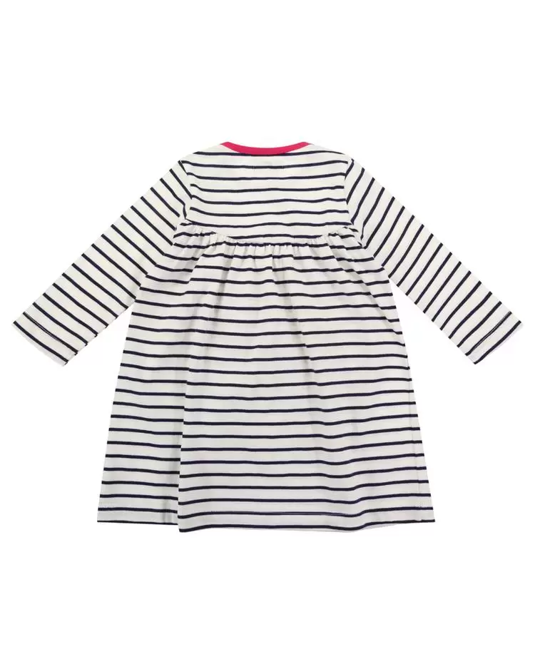 Swan Applique Jersey Dress by Lilly + Sid- FINAL SALE