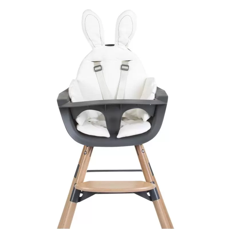 Rabbit Jersey Cotton High Chair Seat Cushion