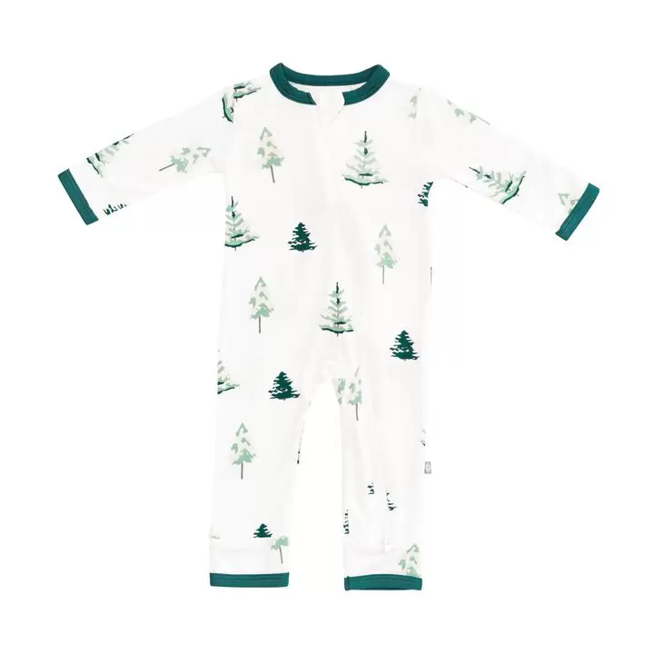 Kyte BABY Zippered Romper in Tree