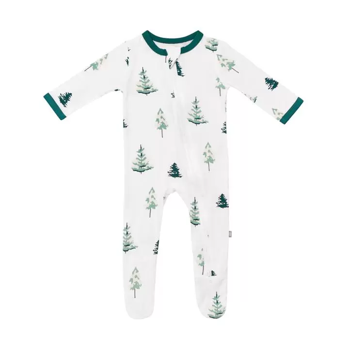 Kyte BABY Zippered Footie in Tree
