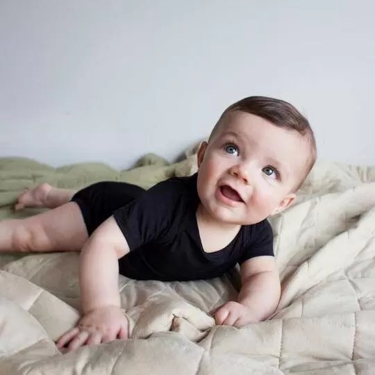 Kyte BABY Bodysuit in Midnight