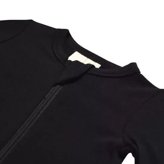 Kyte BABY Zippered Romper in Midnight