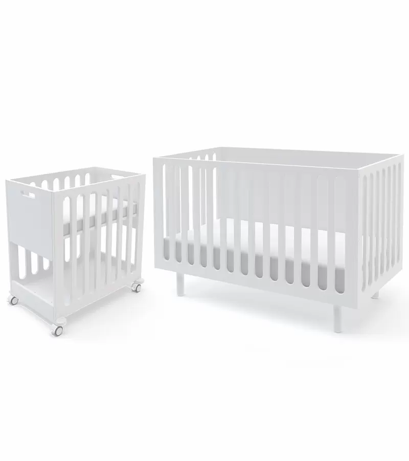 Oeuf Fawn 2-in-1 Crib and Bassinet System
