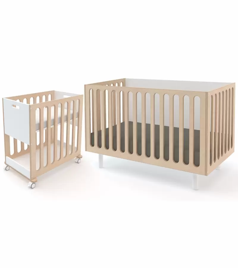 Oeuf Fawn 2-in-1 Crib and Bassinet System