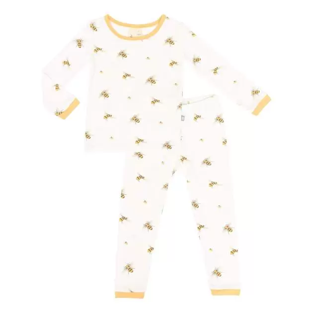 Kyte BABY Long Sleeve Toddler Pajama Set in Buzz