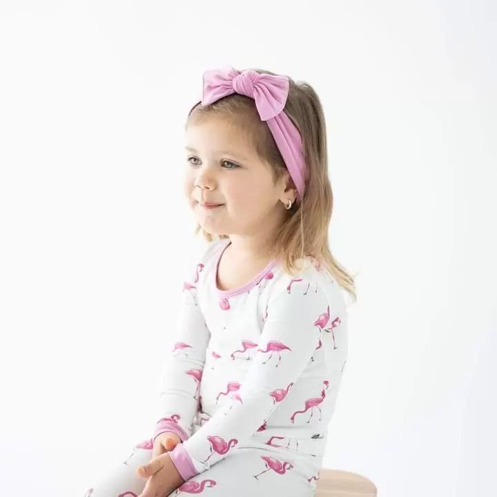 Kyte BABY Toddler Pajama Set in Flamingo