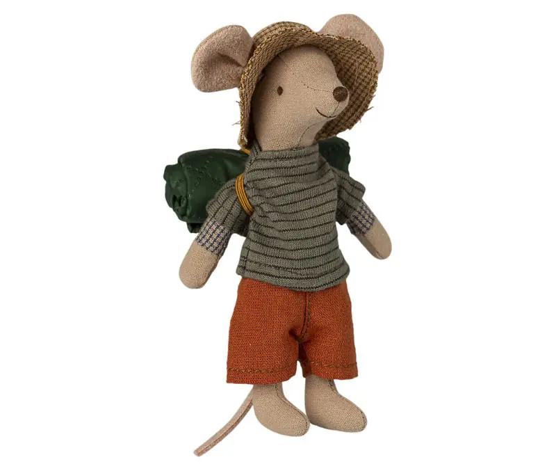 Maileg Big Brother Hiker Mouse