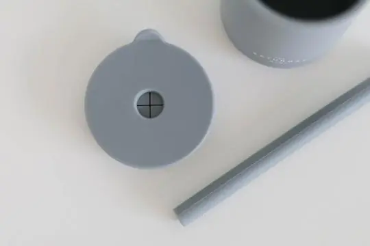 The Saturday Baby Silicone Straw Cup in Sky