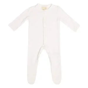Kyte BABY Snap Footie in Cloud