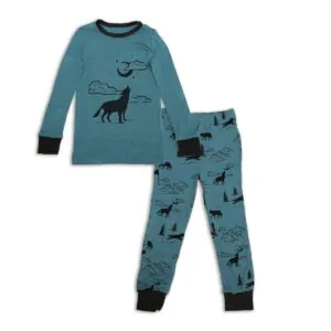 Silkberry Baby Call of the Wild Bamboo Two-Piece Pajama Set