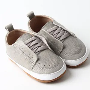 Little Love Bug Company Gray Carter Slip-On Sneakers