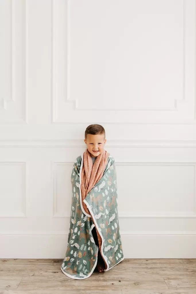 Copper Pearl Atwood 3-Layer Stretchy Quilt
