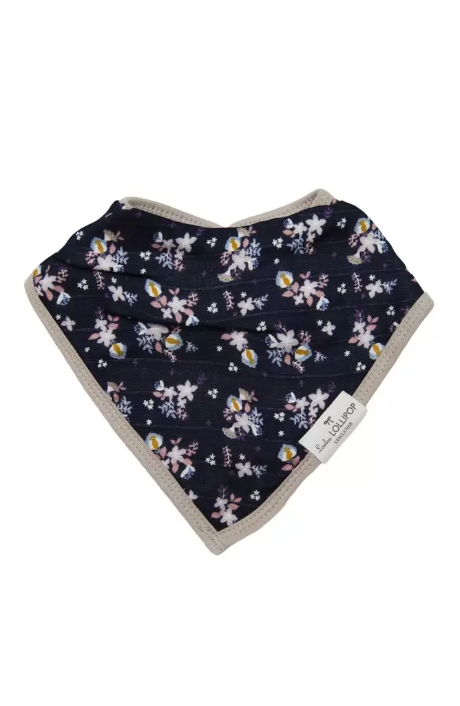 Loulou Lollipop Fair Isle Bandana Bib Set