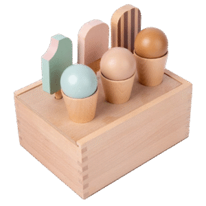 B.Baby Co Wooden Ice Cream Set
