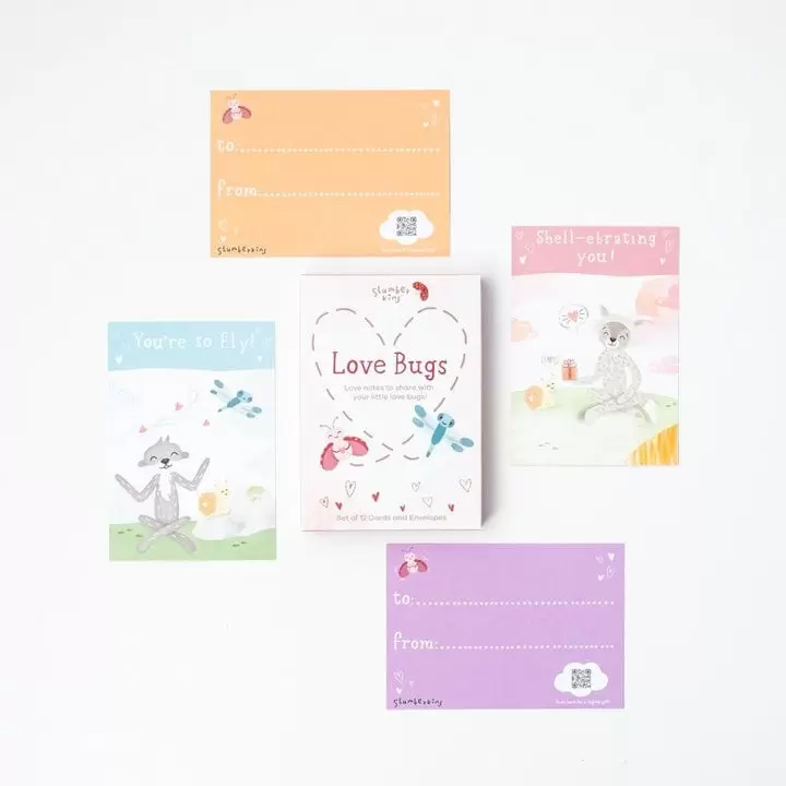 Slumberkins Valentine's Day Card Deck: Love Bugs
