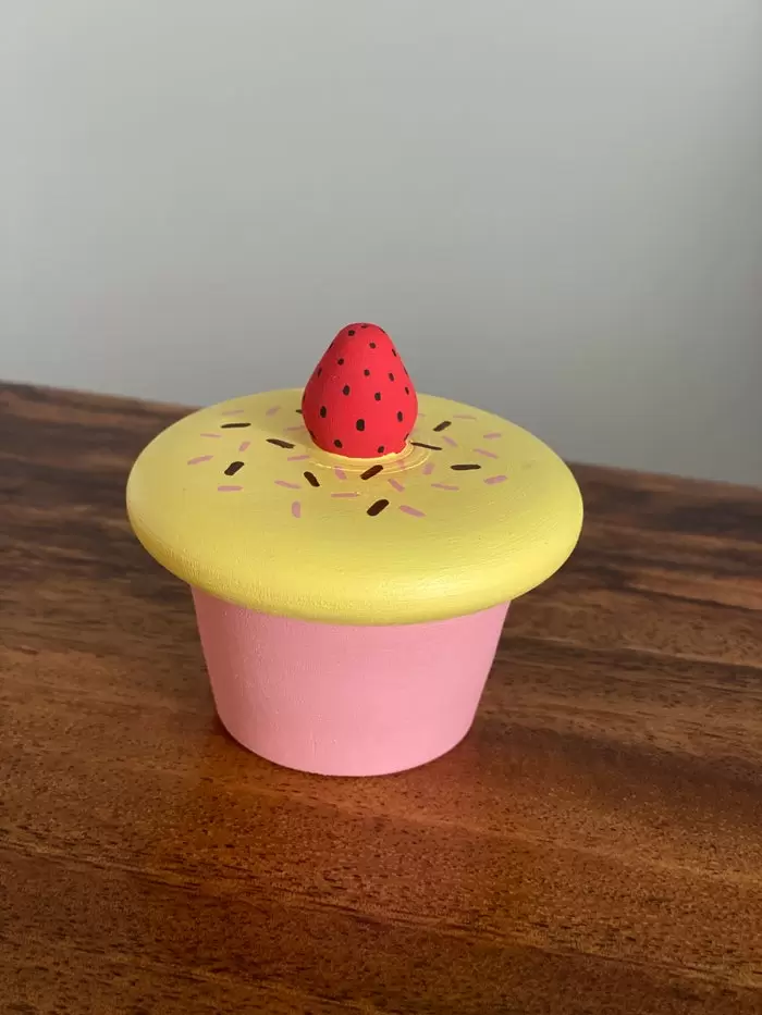 PoppyBaby Co Cupcake Wooden Set