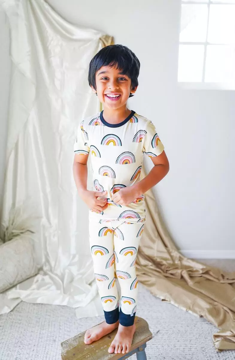 Birdie Bean Theo Bamboo Viscose Pajamas Set