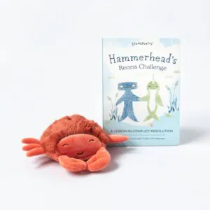 Slumberkins Crab Mini and Hammerhead Lesson Book Bundle