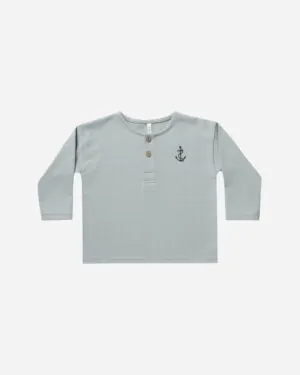 Rylee + Cru Captain Henley Sweatshirt