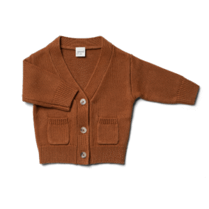 goumi Sienna Organic Cotton Knit Button-Up Sweater