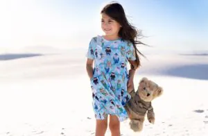 Birdie Bean Baker Bamboo Viscose Birdie Dress with Shorts