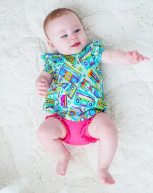 Birdie Bean Jesse Bamboo Viscose Peplum Set