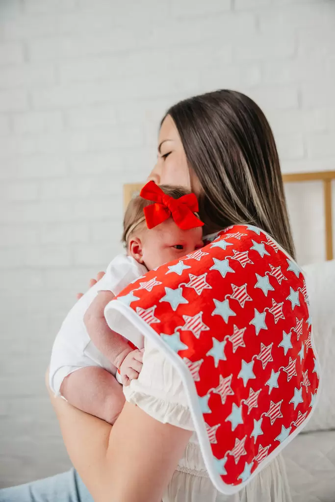 Liberty Burp Cloth Set 3-Pack from Copper Pearl