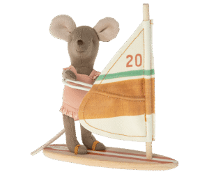 Maileg Surfer Little Sister Beach Mice