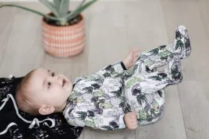 Peregrine Kidswear Cactus Bamboo Viscose Footie