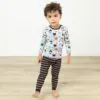 macaron+me Spooky Celebration Bamboo Viscose Two-Piece Pajama Set