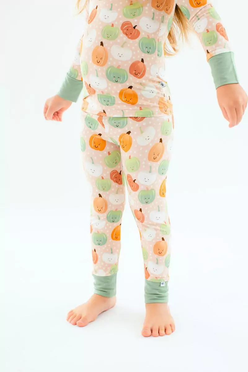 Hazel Bamboo Viscose Two-Piece Pajamas from Birdie Bean