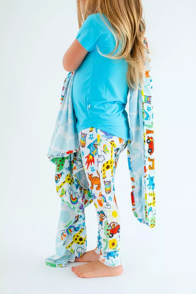 Hope Bamboo Viscose Harem Pant Set Toddler