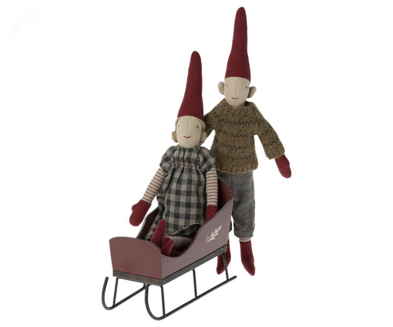 Sleigh Mini in Red from Maileg
